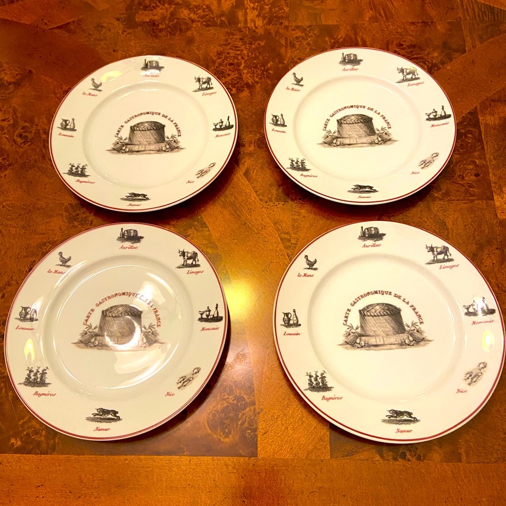 Williams Sonoma Bistro Plates - Set of 4